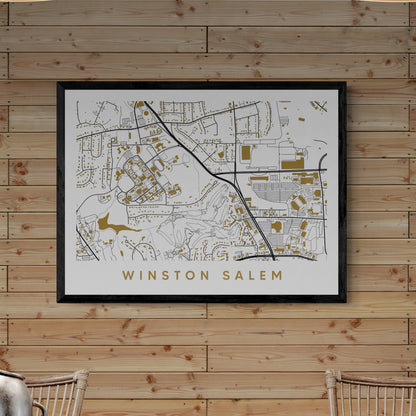 Winston Salem Map