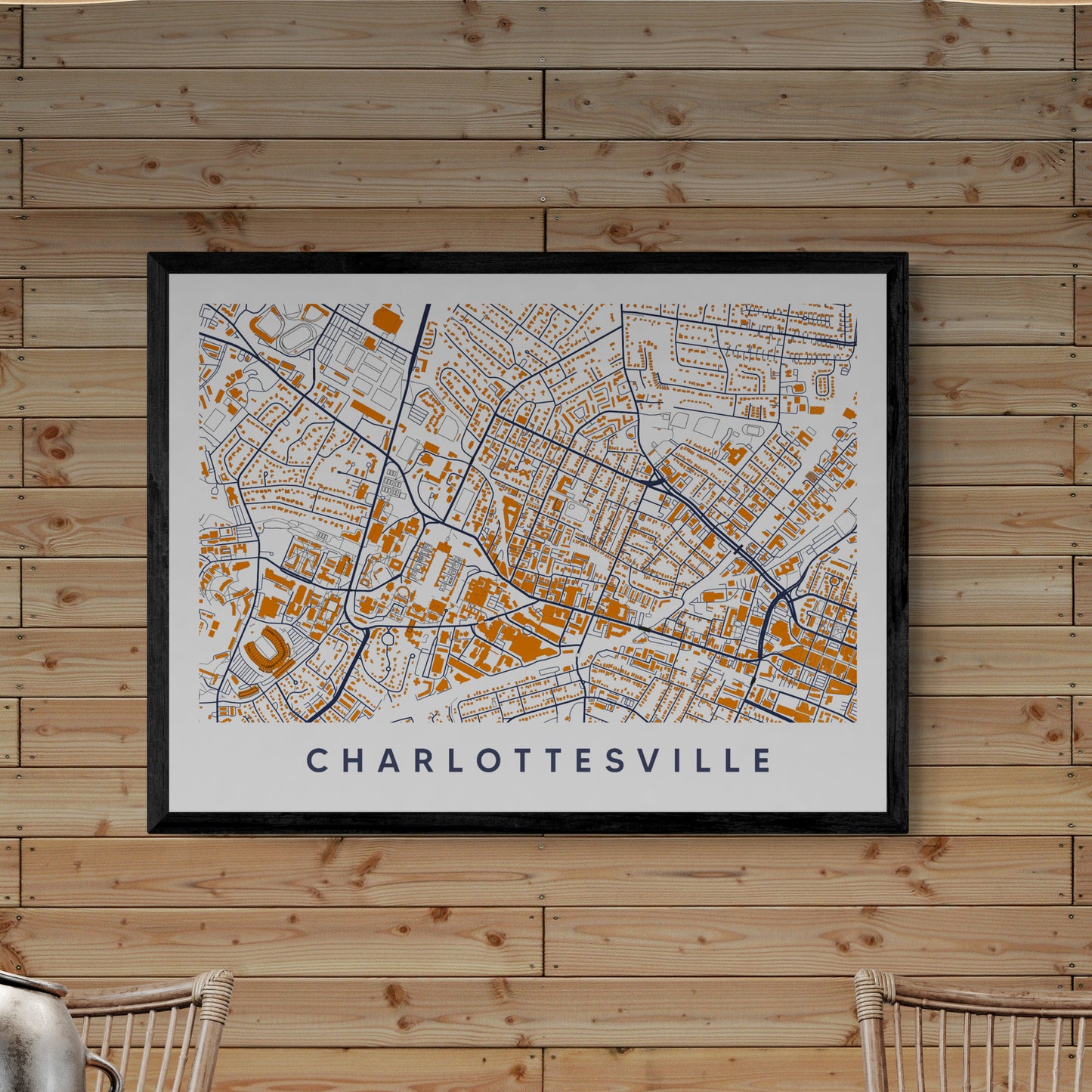Charlottesville VA Map