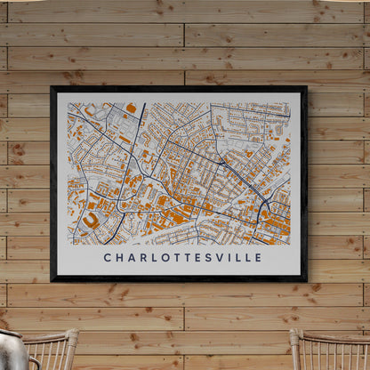 Charlottesville VA Map