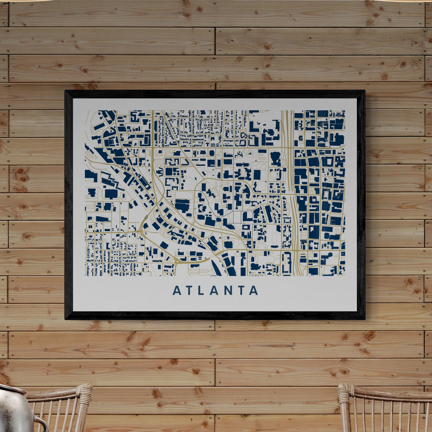 Atlanta GA Map