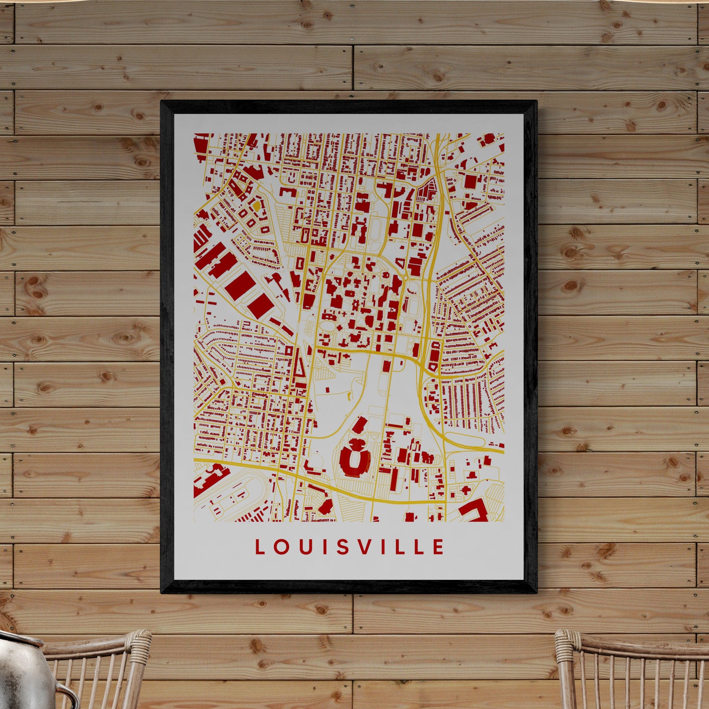 Louisville KY Map