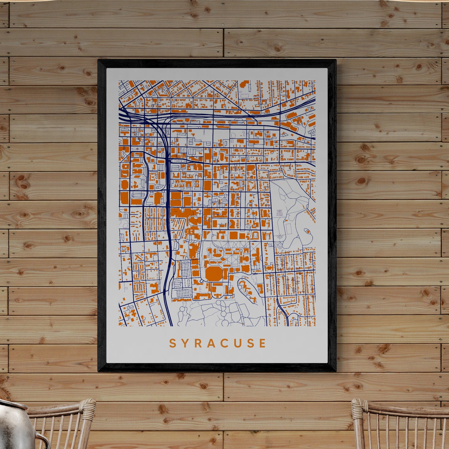 Syracuse NY Map