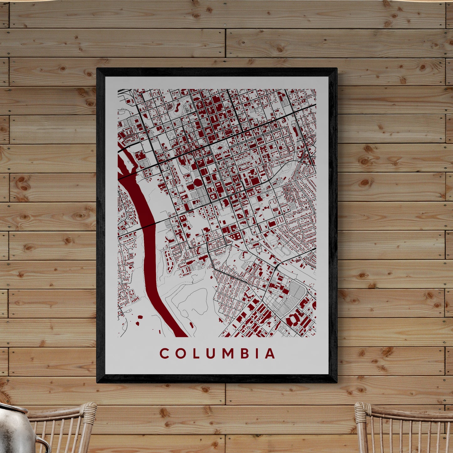 Columbia South Carolina Map