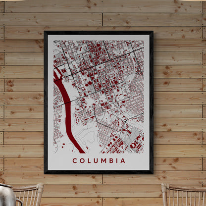 Columbia South Carolina Map