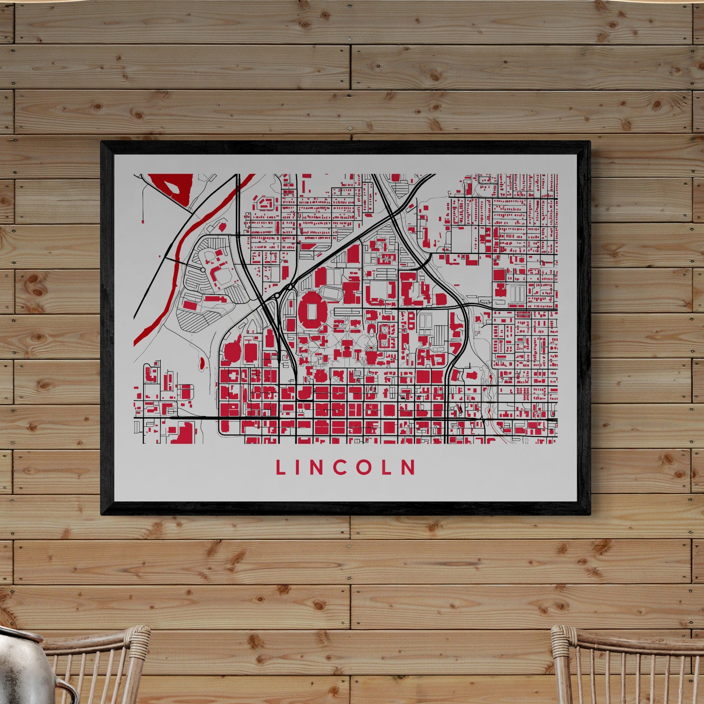 Lincoln Nebraska Map