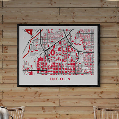 Lincoln Nebraska Map