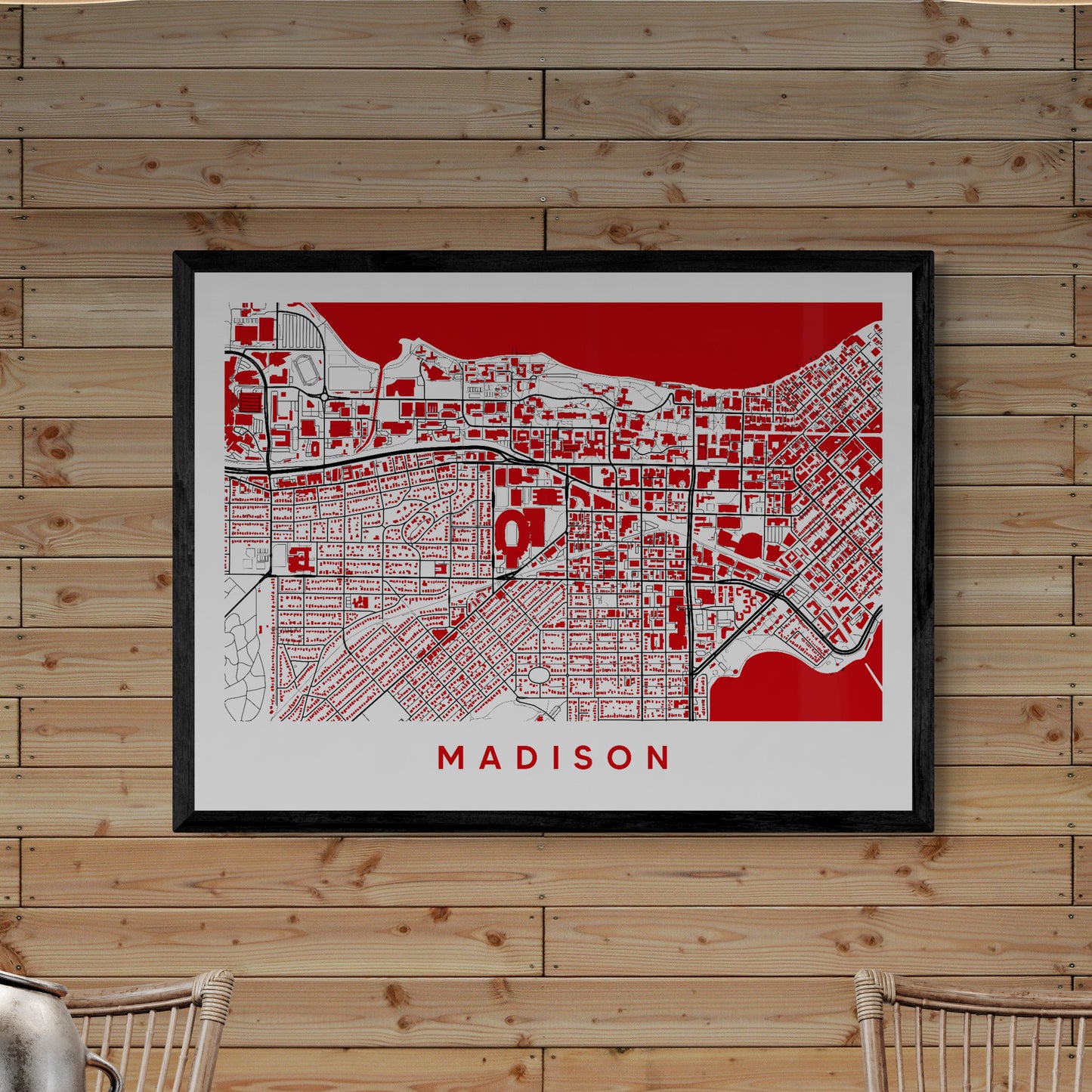 Madison Wisconsin Map