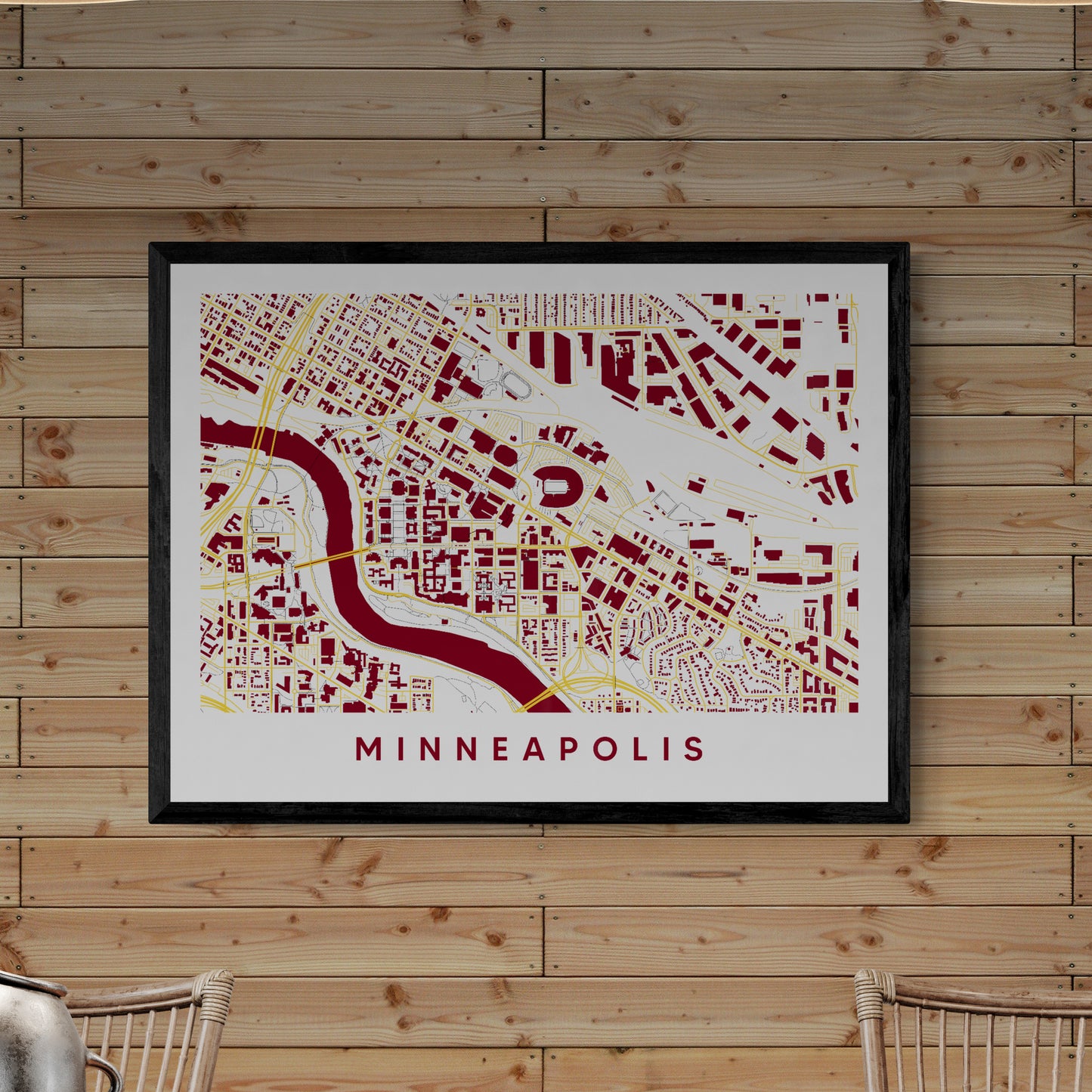 Minneapolis Minnesota Map