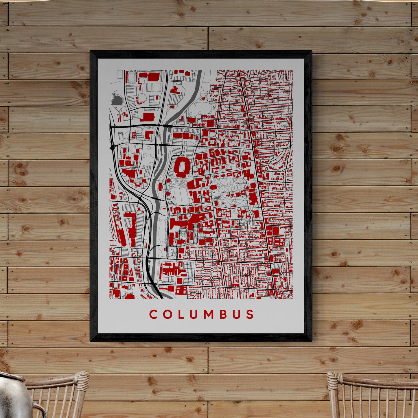 Columbus Ohio Map