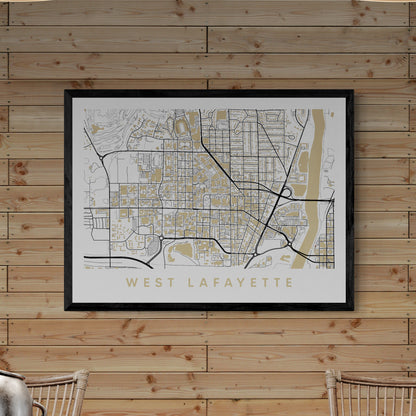 West Lafayette Map