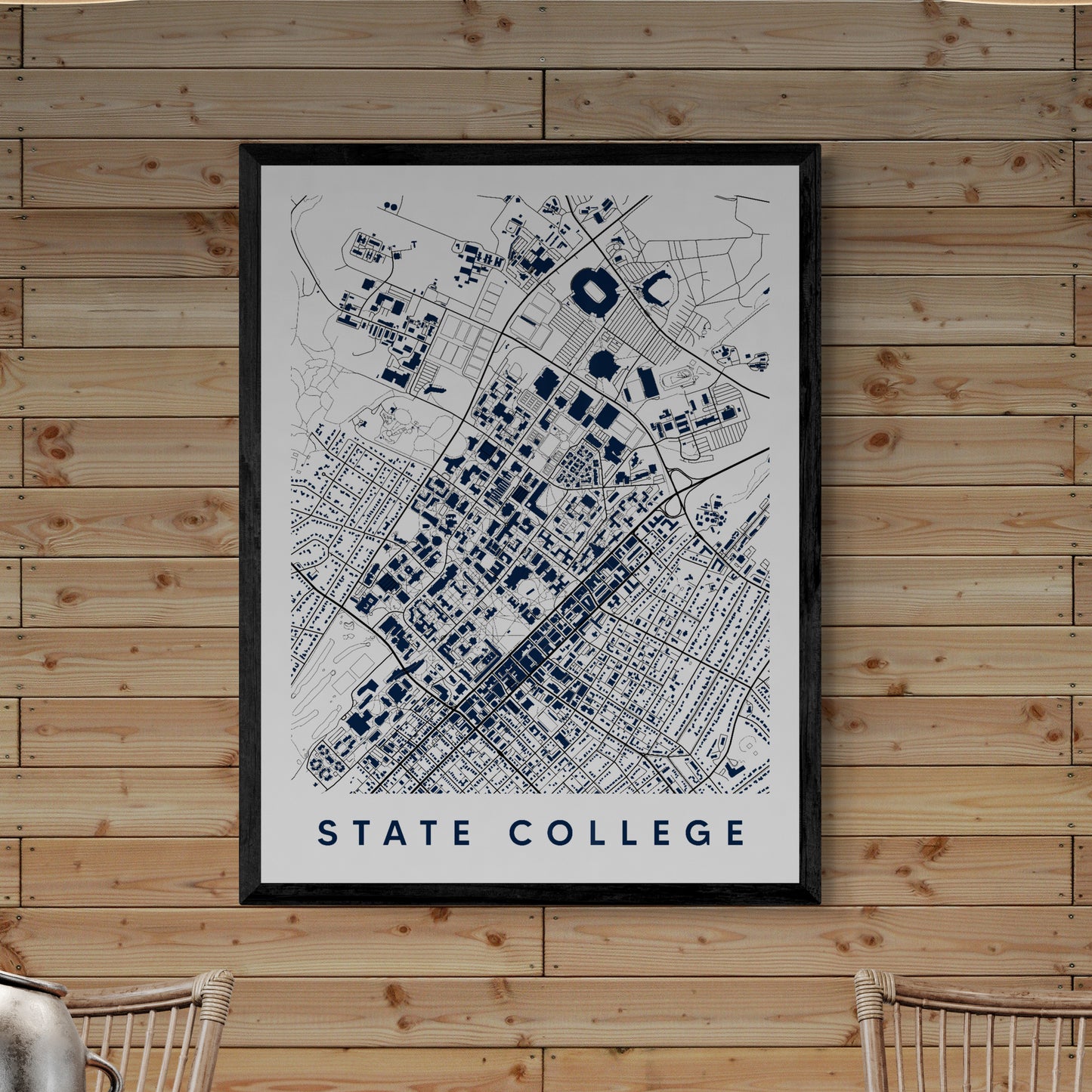 State College Pennsylvania Map