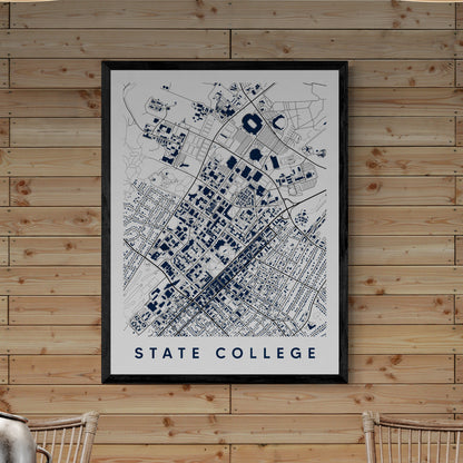 State College Pennsylvania Map
