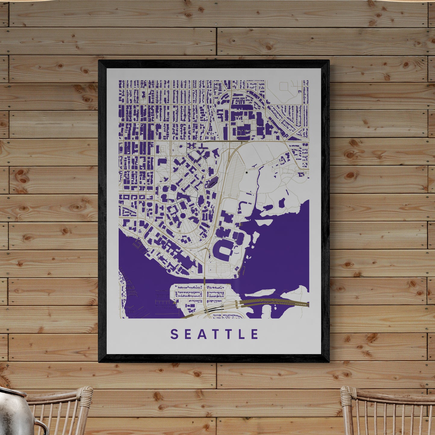 Seattle Washington Map