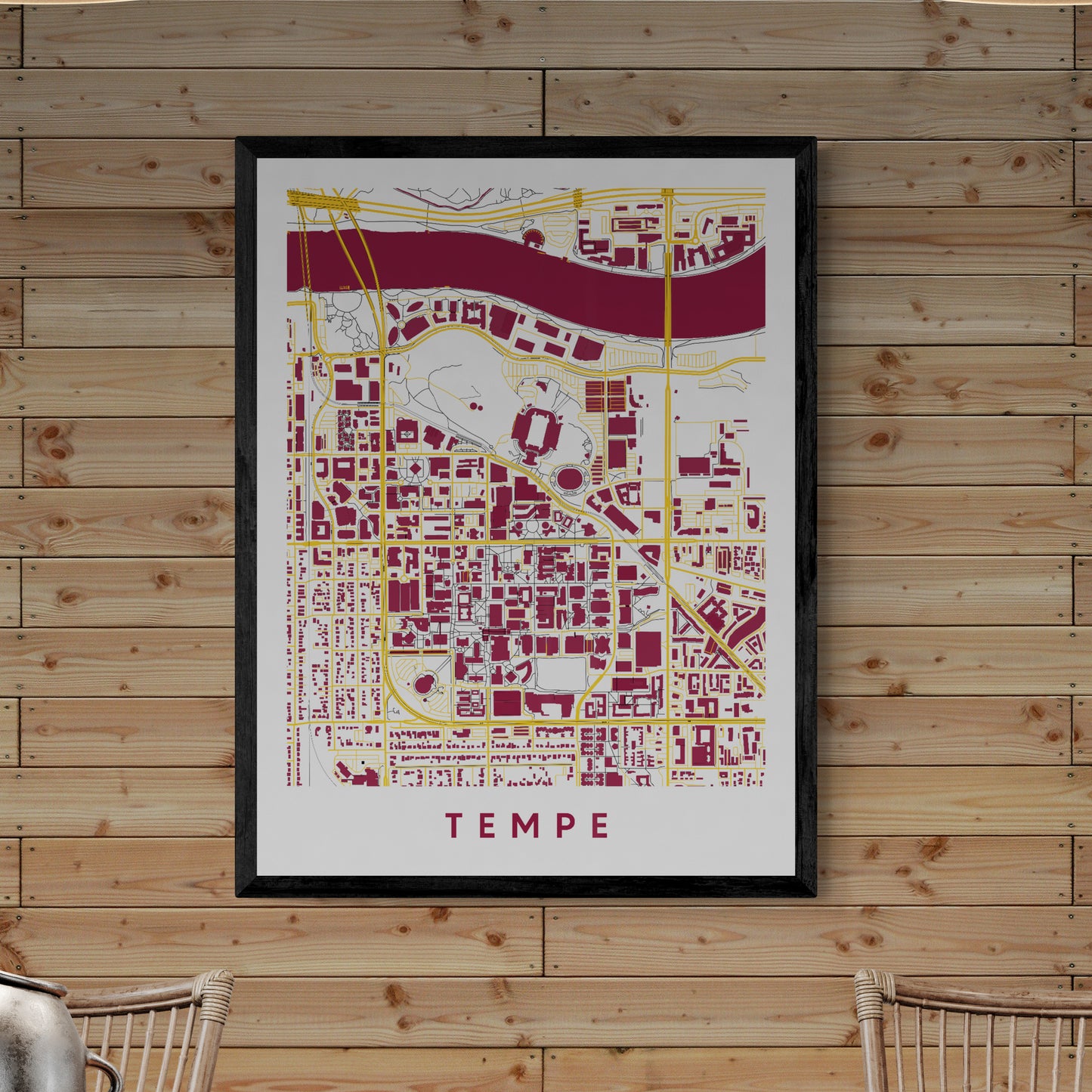 Tempe Arizona Map