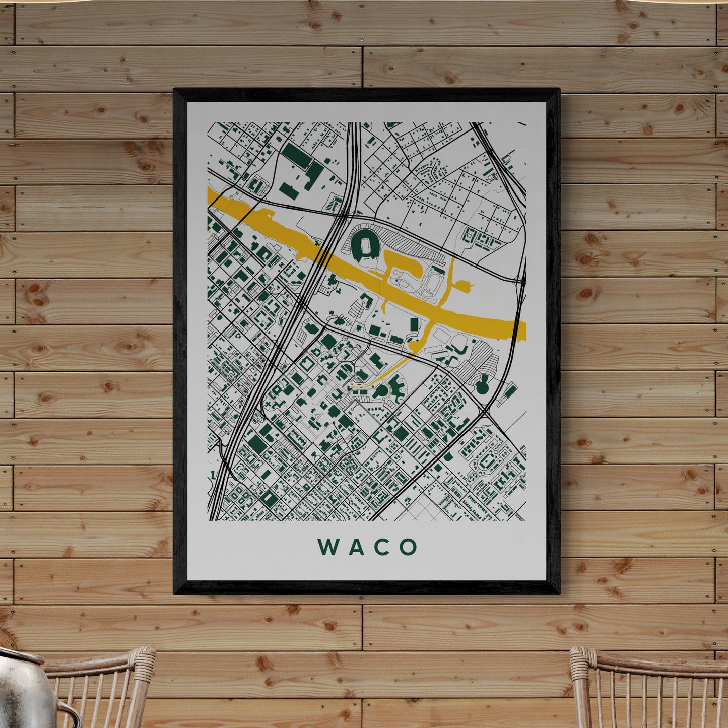 Waco Texas Map
