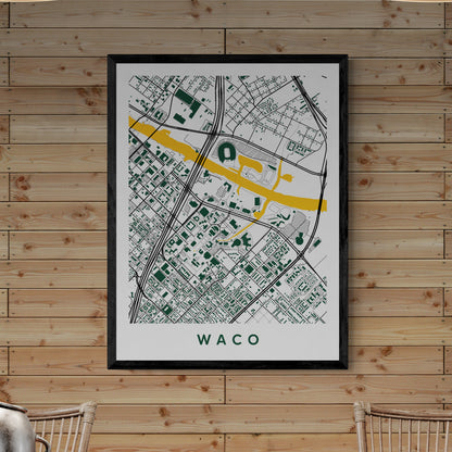 Waco Texas Map