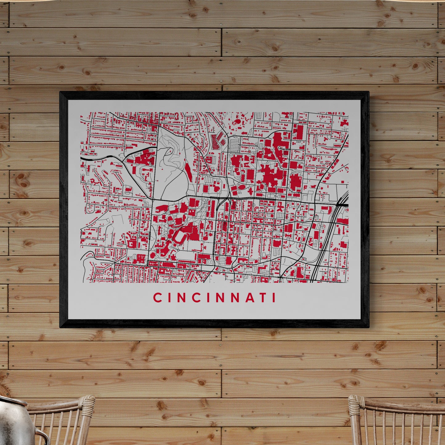 Cincinnati Ohio Map