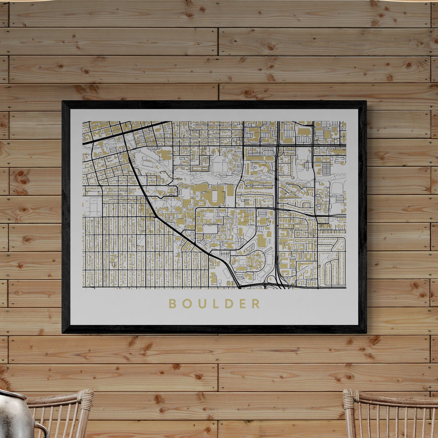 Boulder Colorado Map