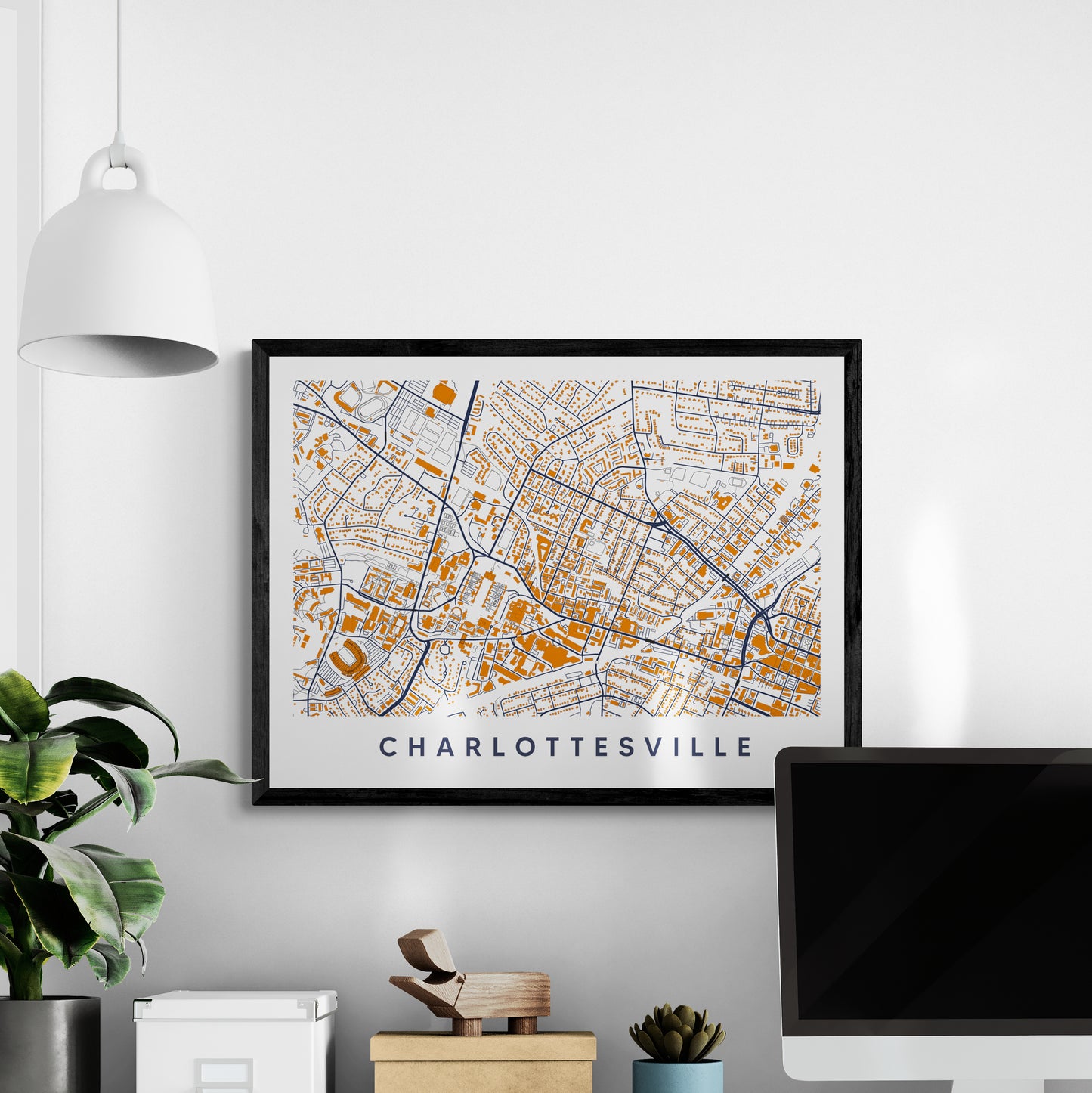 Charlottesville VA Map