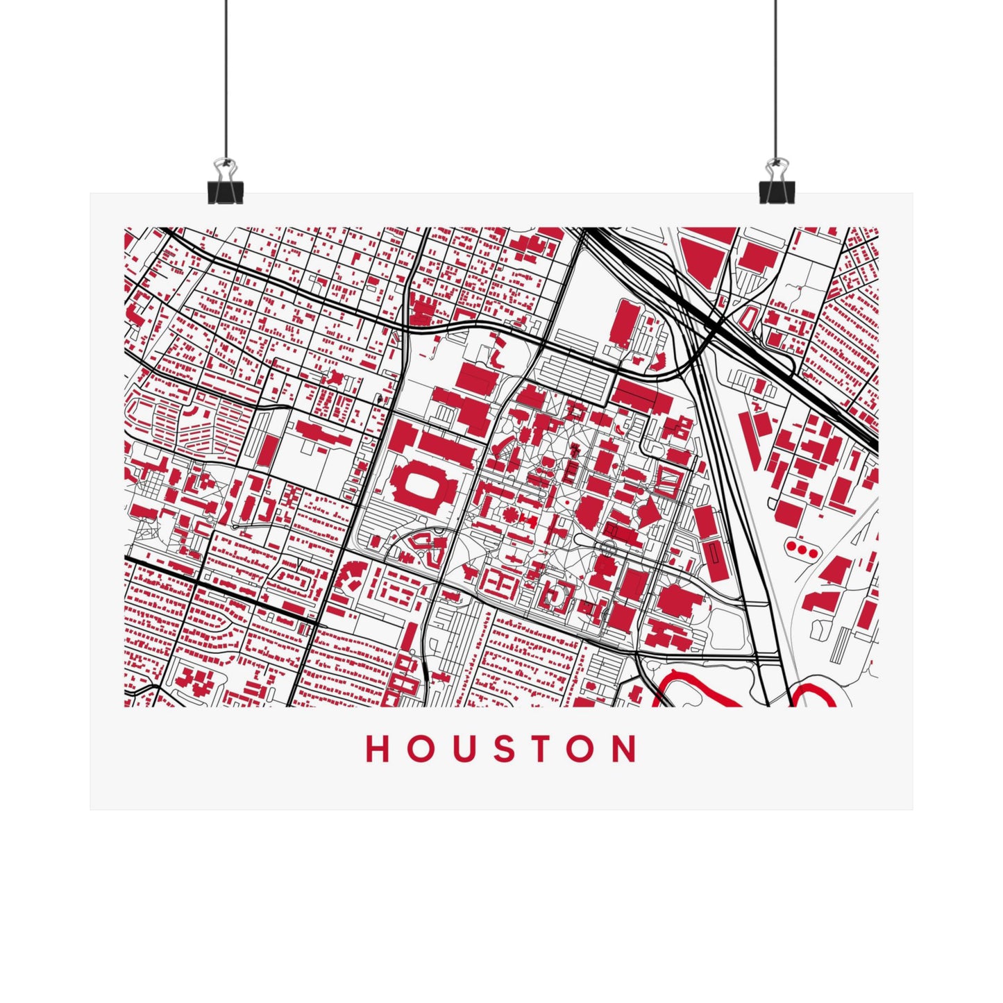 Houston Texas Map