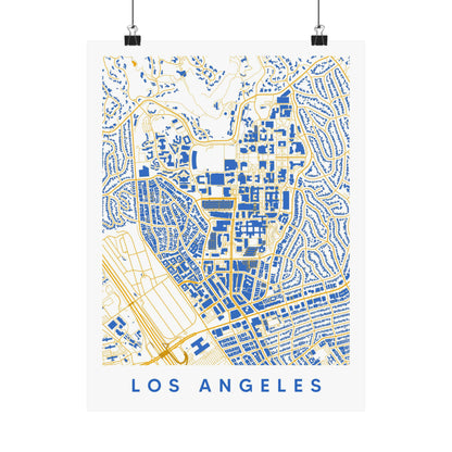 Los Angeles California Campus Map