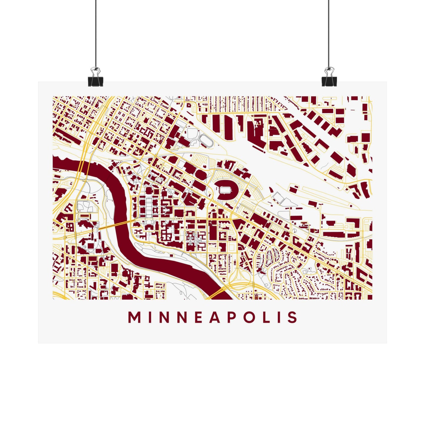 Minneapolis Minnesota Map