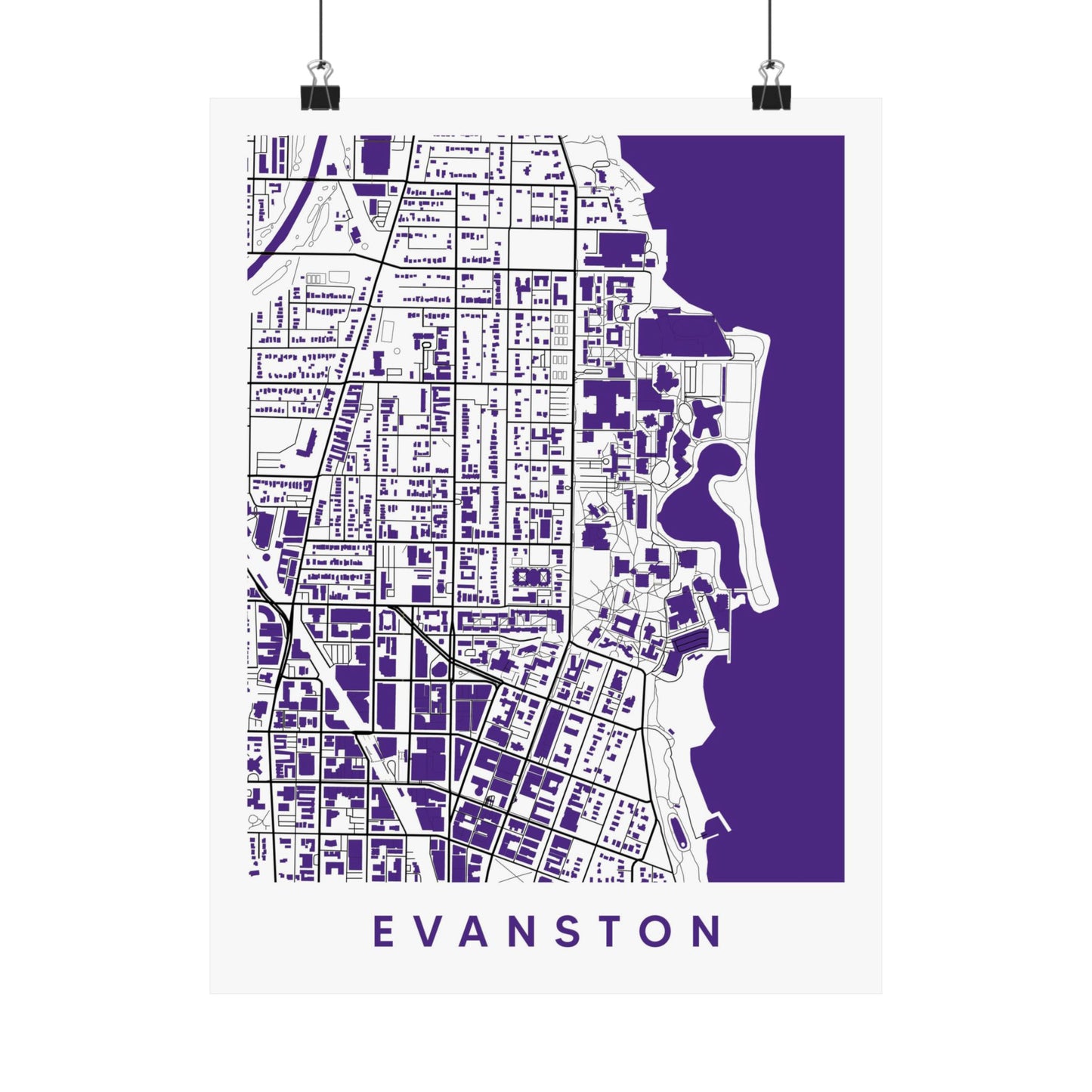 Evanston Illinois Map