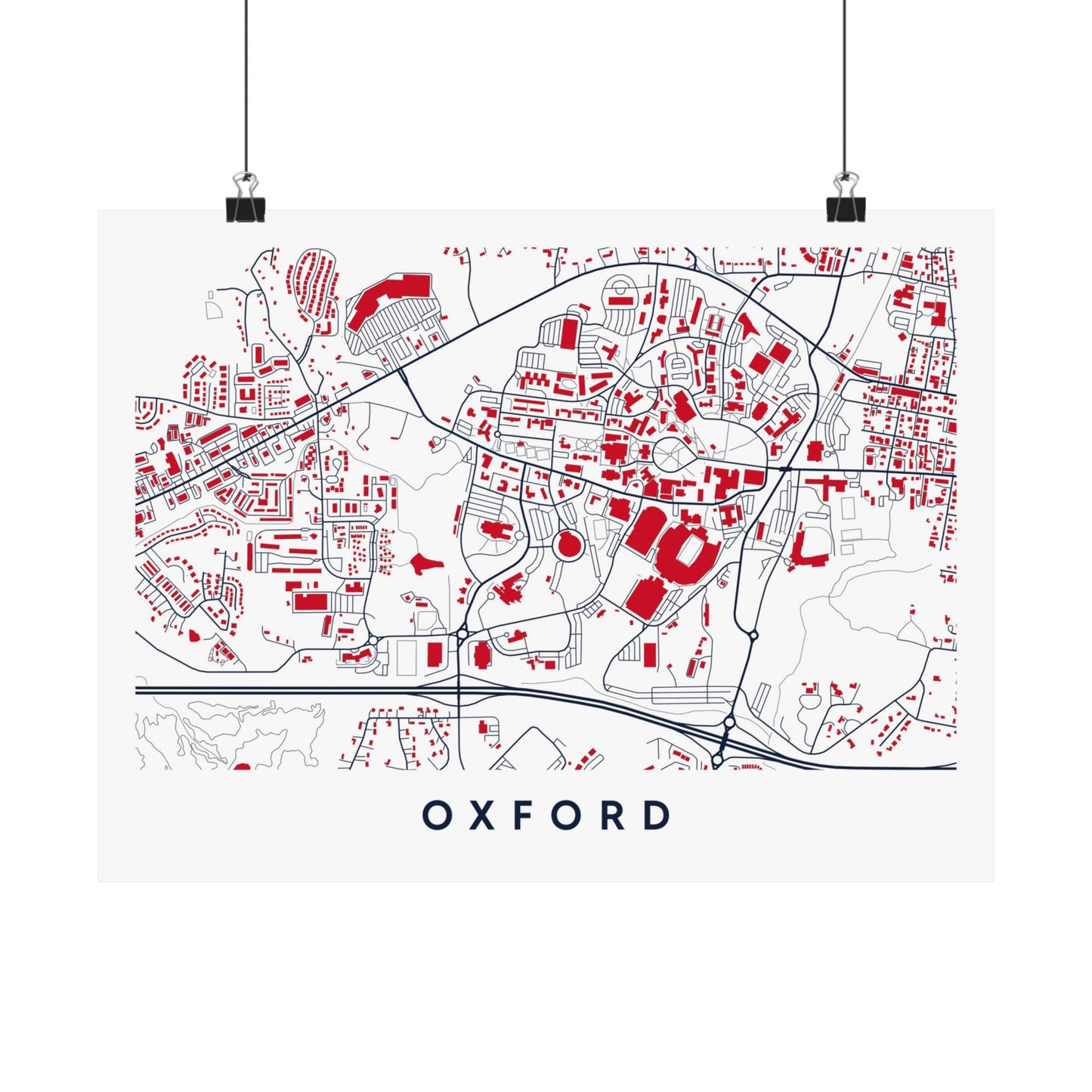 Oxford MS Map