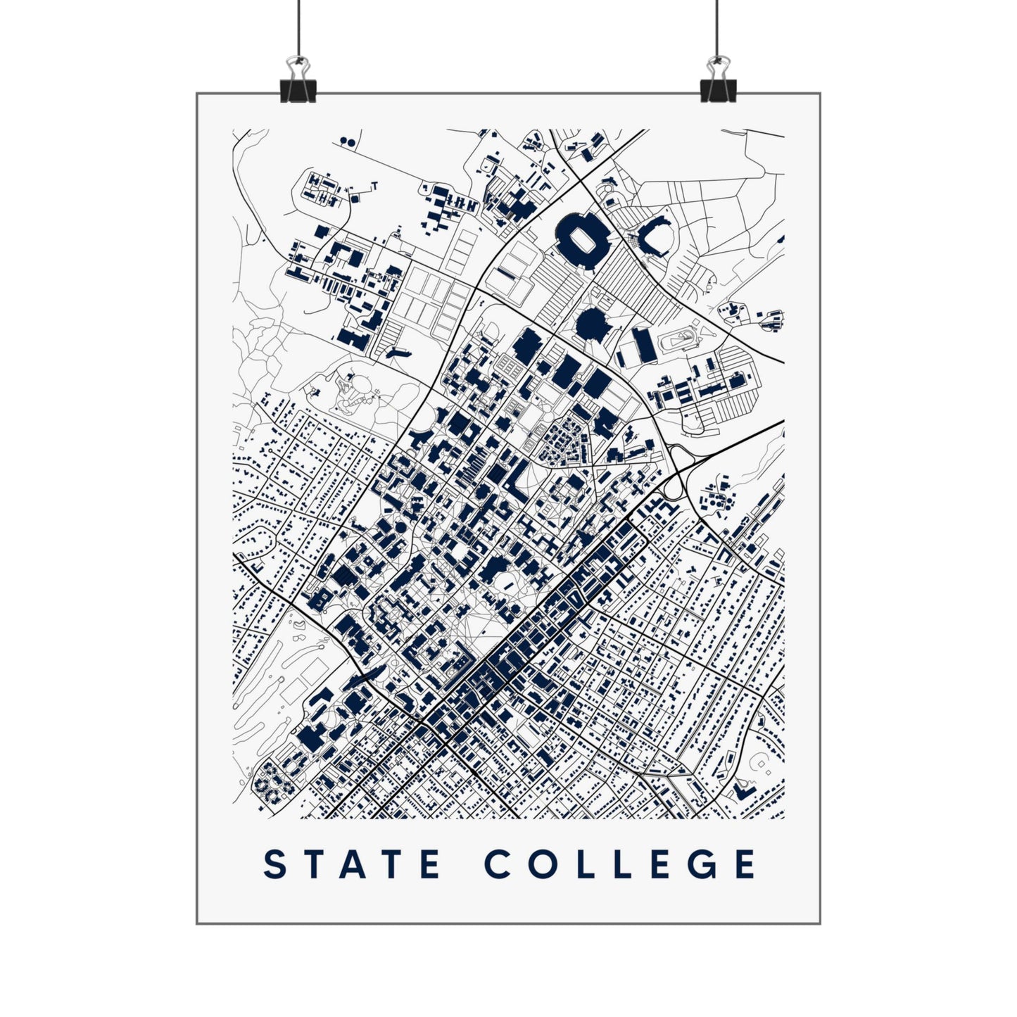 State College Pennsylvania Map