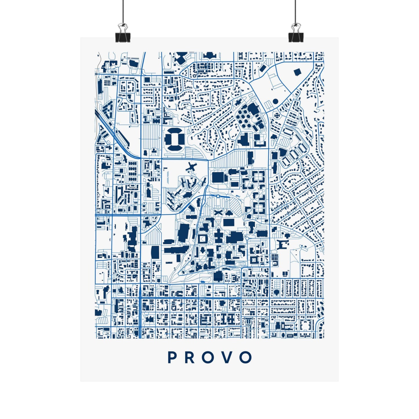 Provo Utah Map