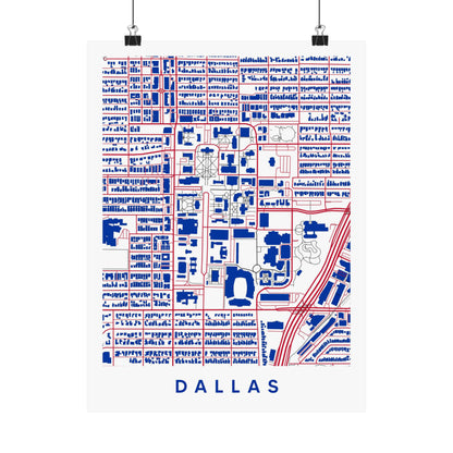 Dallas Texas Map