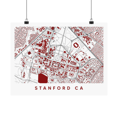 Stanford California Map