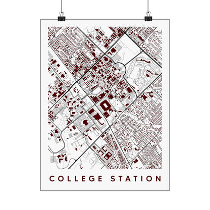 College Station Texas Map