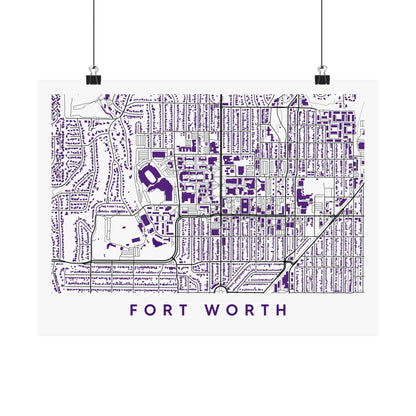 Fort Worth Texas Map