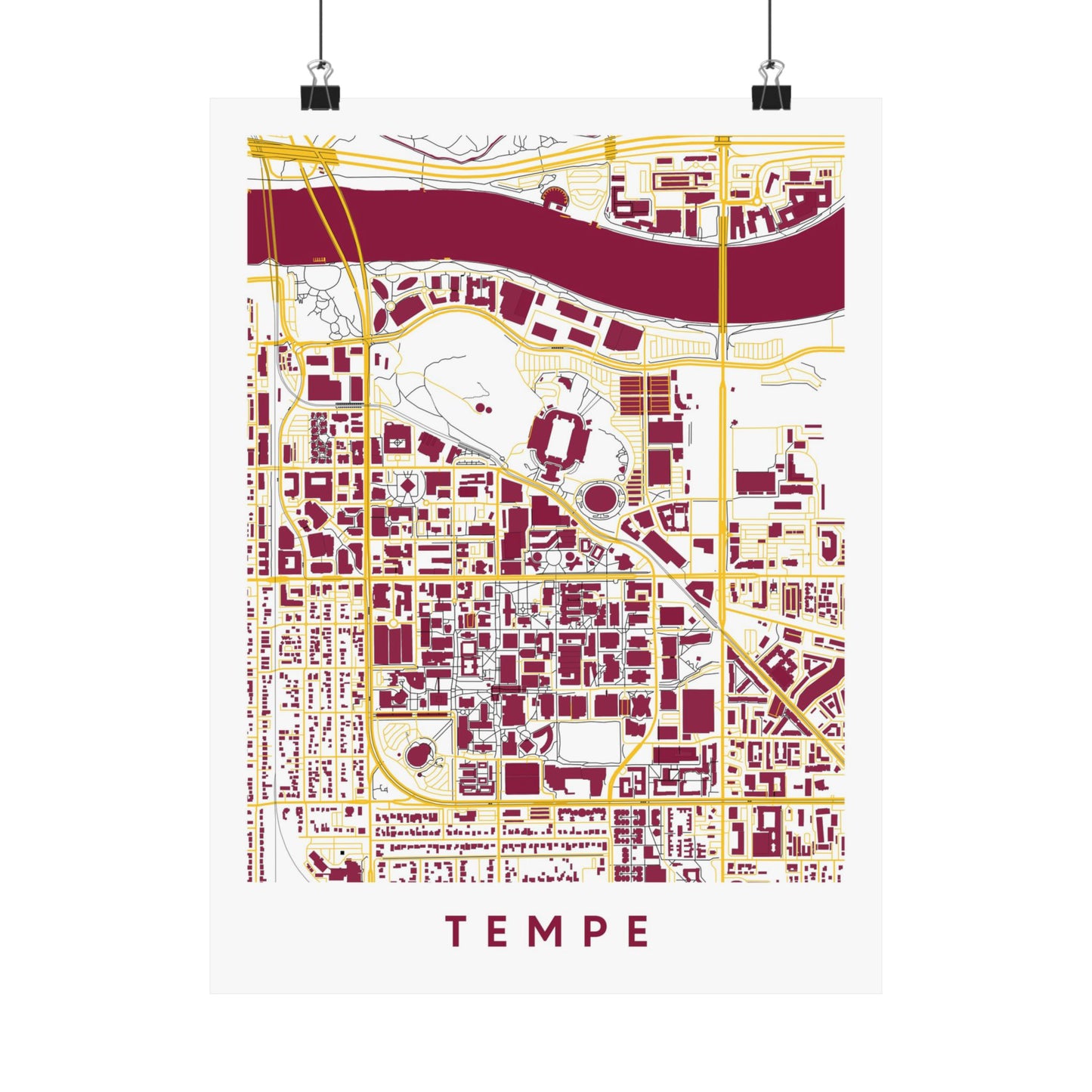 Tempe Arizona Map