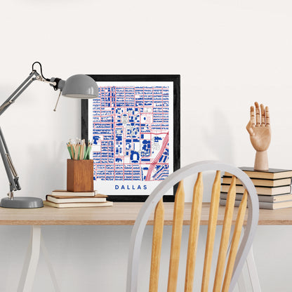 Dallas Texas Map