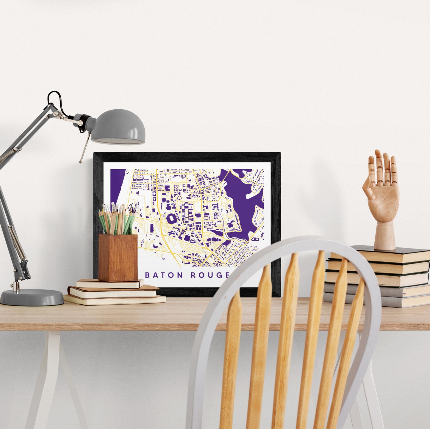 Baton Rouge LA Map