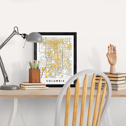 Columbia Missouri Map