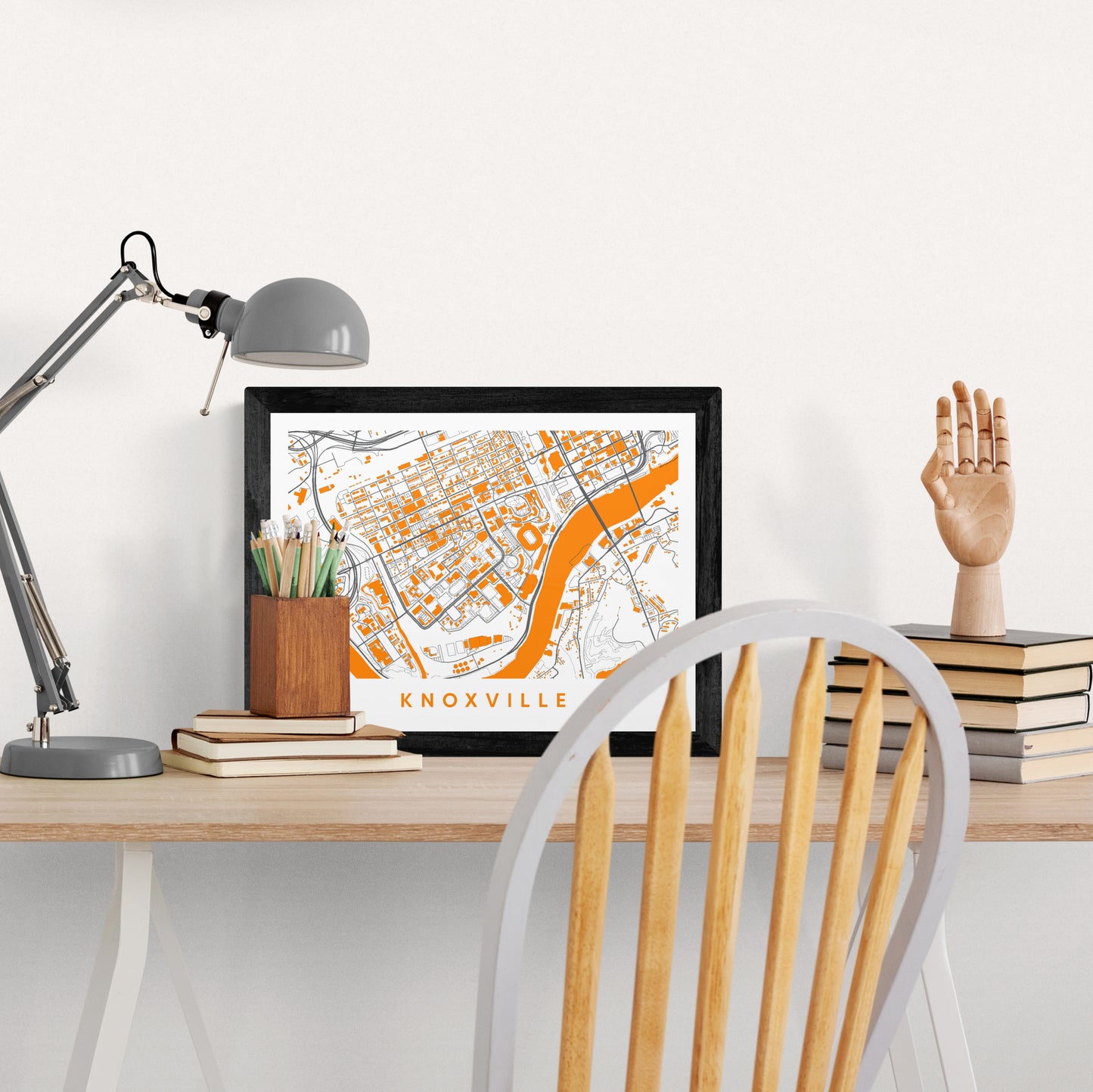 Knoxville Tennessee Map
