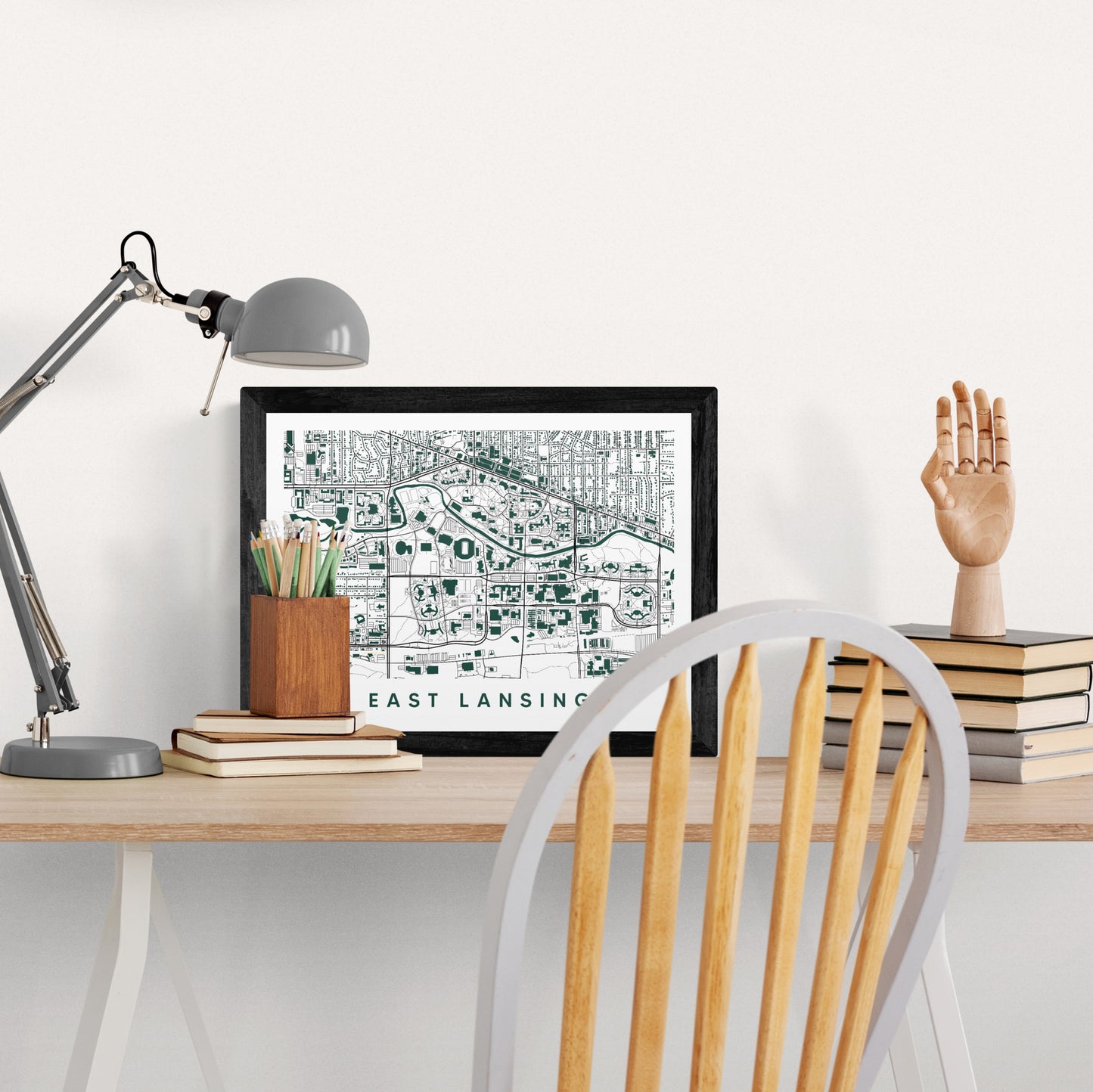 East Lansing Michigan Map