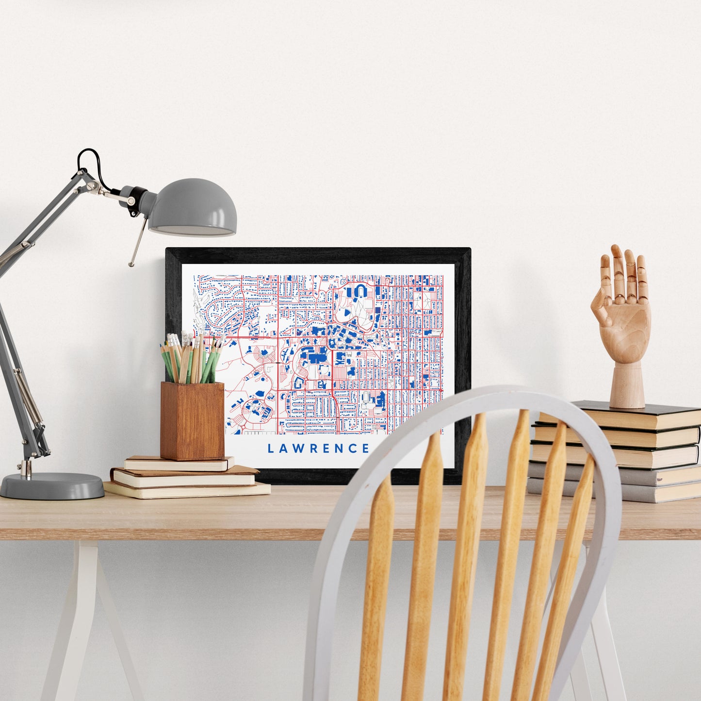 Lawrence Kansas Map