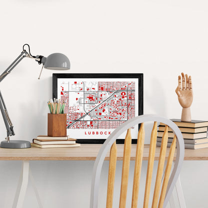 Lubbock Texas Map