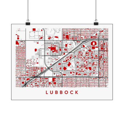 Lubbock Texas Map