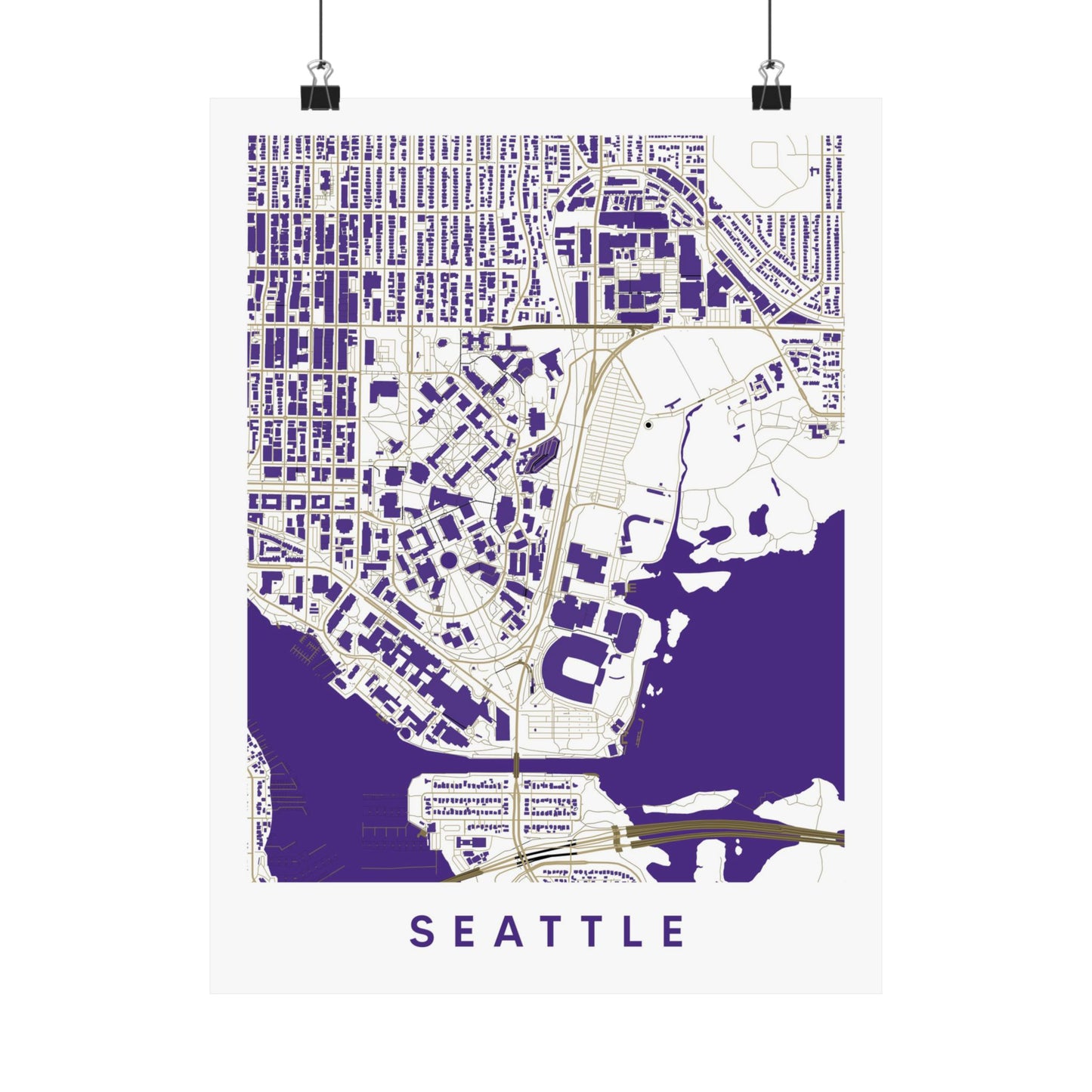 Seattle Washington Map
